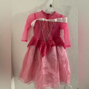 Little girls, sleeping beauty costume dress size small sz 4X